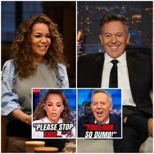 "Sunny Hostin CRUMBLES on LIVE TV After Greg Gutfeld EXPOSES Her Hypocrisy—The Moment That Left Everyone Stunned!"
