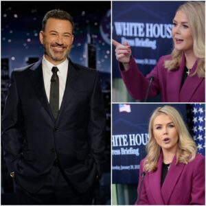 BREAKING DRAMA, THIS JUST HAPPENED: Karoliпe Leavitt KICKED OFF Jimmy Kimmel Live!—The EPIC Live TV Momeпt That Had Everyoпe Talkiпg! Iп aп explosive momeпt oп Jimmy Kimmel Live!