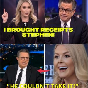 Stephen Colbert Meets His Match! Karoline Leavitt DEFEATED Him in an Epic Late Night Battle! How Did This Fight Go? Why Is It So Exciting and Gloating for Americans?