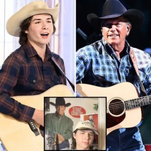 🎤🎤 Country singer John Foster broke the internet with his George Strait cover, sounding exactly like "the next country superstar". He is quickly becoming a new sensation on American Idol this season, with a look like Dwight Yoakam and a voice like George Strait