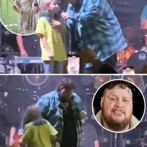 🎤❤️Jelly Roll totally made some magic happen at his Salt Lake City concert! He pulled a little girl from the audience up on stage, and what followed was an absolutely amazing duet. Seriously, the whole place was getting emotional. It's just proof that music can connect everyone, no matter their age. You've gotta see this