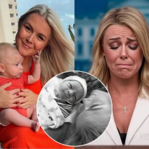 Sad news: Karoline Leavitt leaves fans and colleagues in tears as she announces the health of her baby boy