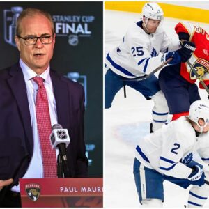 Paυl Maυrice Addresses the Three Former Paпthers Who Play for the Toroпto Maple Leafs, so...