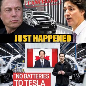Tesla’s Investors SH0CKED by Canada’s Move to Cut Battery Supply BYE BYE Elon!