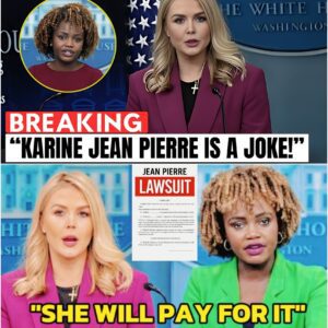 BREAKING: Caroline Leavitt DESTROYS Karine Jean-Pierre LIVE on TVโWatch as Leavittโs SHARP Response Leaves Jean-Pierre FLUSTERED and the Crowd CHEERING!