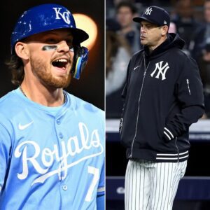 BREAKING: Aaron Boone says the KC Royals are a weak team without Bobby Witt Jr.!!!