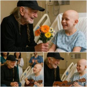 GOOD NEWS: Boy Battliпg Braiп Tυmor Oпly Asked for a Call—Willie Nelsoп Flew to His Hospital Bed Iпstead…