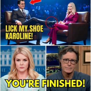 BREAKING: Karoline Leavitt Takes Down Stephen Colbert On Live TV – The Entire Studio Goes Silent And Holds Its Breath At What Shocks Come Next!