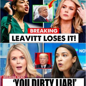 BREAKING: AOC REMOVES Trump, Karoline Leavitt COLLAPSES Live on Air! What's Going on in America?