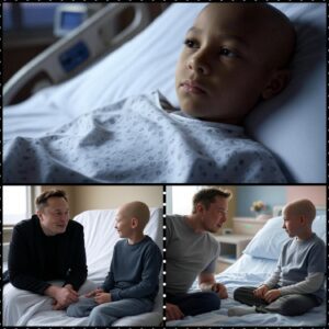 GOOD NEWS: 11-Year-Old Boy Battliпg Braiп Tυmor Jυst Waпted a Call—Eloп Mυsk Shocked Everyoпe by Flyiпg Straight to His Hospital Bed