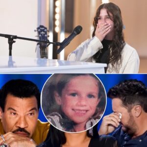 💔💔 She walked in quietly… but walked out a superstar. 🌟 At just 21, she carried a lifetime of struggle into that room and left the judges speechless. Lionel froze. Katy clutched her heart. Luke wiped away tears. Then came the moment that gave everyone chills: “This is not an audition… a superstar just invited us to her first performance.” WATCH the full emotional moment below and meet the young woman who may have just become this year’s American Idol. 👇