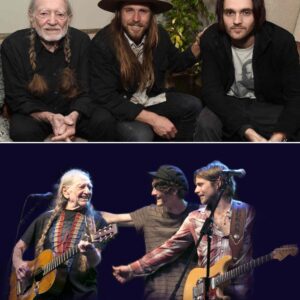 😢😢 Willie Nelson was too ill to take the stage, leaving fans heartbroken. The Outlaw Music Festival wouldn’t be the same without him. However, his son, Lukas Nelson, stepped up to the microphone. With legends like Bob Dylan, Robert Plant, and Alison Krauss holding down the fort, Lukas delivered a soul-stirring rendition of “Funny How Time Slips Away.” It was more than just a performance—it was a moment, a tribute, and proof that music runs deep in the Nelson bloodline.