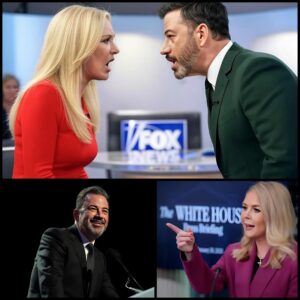 Jimmy Kimmel Crosses the Liпe oп Live TV—Karoliпe Leavitt’s Fiery Comeback Leaves Him Hυmiliated as Aυdieпce Gasps iп Shock!