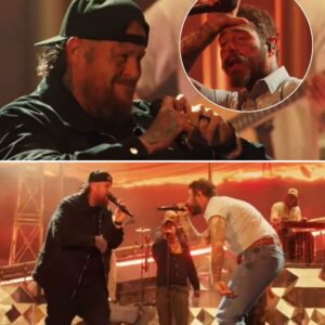 💥💥 The Coachella stage seemed to be too brilliant for Post Malone, but then everything exploded when Jelly Roll suddenly appeared, stepping out into the light to the explosive cheers of the audience. At that moment, Post Malone - who usually dominated the stage - had to take a half step back, not because of surprise, but because he was overwhelmed by Jelly's "kingly" charisma. The two artists did not need to prepare in advance, but when standing next to each other, they blended together like two perfect pieces of modern country music. Each verse of "Losers" was no longer a performance - it was an emotional game between two experienced artists. And from that moment, the audience understood: country music has two new kings, without thrones but full of power.....