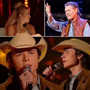 🎤🎤 Beyond words!! When John Foster took the American Idol stage without a guitar, no one was prepared for the wave of emotion that followed. His voice alone carried the weight of Randy Travis' classic, shaking the hearts of everyone in the room. Every note of "I Told You So" gave Carrie Underwood and the audience goosebumps.