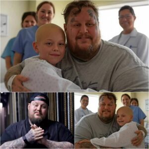 BREAKING: An 11-year-old boy with a brain tumor wished for a call from Jelly Roll. Instead, the star flew to his hospital, sang, and inspired millions with his kindness...
