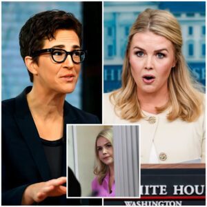 VIDEO: Maddow CRACKS UP After Karoline Leavitt Reveals SECRET RECORDING, SO...