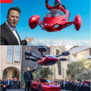 Elon Musk launched the first Tesla flying car prototype, shocking the world! Breakthrough technology, futuristic design, challenging all traffic limits, surprising experts and arousing intense curiosity!