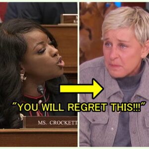 Ellen SILENCED on LIVE TV: Jasmine Crockett EXPOSES Her Dark Side in Front of All of America — Audience FROZEN in Shock for 10 Seconds!