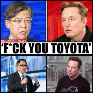 SHOCK VIDEO: Elon Musk HUMILIATED in Epic Showdown as Toyota’s CEO DESTROYS Him Live on National TV—You Won’t Believe What Happened Next!