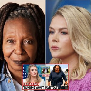 Karoline Leavitt CALLS OUT Whoopi Goldberg As She FLEES The Country!