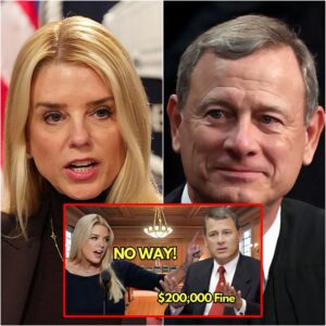 Pam Bondi vs. Judge John Roberts: The $200,000 Fine That Shook the Courtroom