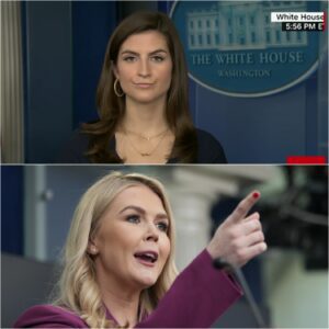 Leavitt ERUPTS: CNN’s Kaitlan Collins Kicked Out Mid-Briefing After One “Loaded” Question—Now the Internet Can’t Stop Talking 🧨📢