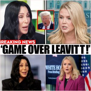 CHER EXPLODES ON DONALD TRUMP AS KAROLINE LEAVITT'S LIES GET EXPOSED – A SCANDAL THAT WILL SHOCK YOU!