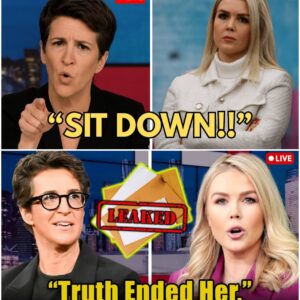 Maddow’s Deception Unraveled: Rachel Maddow Faces Backlash After Karoline Leavitt Exposes Alleged Fake Recording Scandal, Igniting Fury and Claims of Betrayal—Is Her Credibility Shattered for Good?