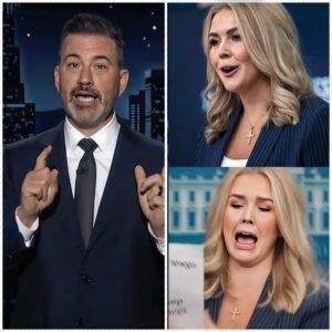 BREAKING DRAMA, THIS JUST HAPPENED: Karoliпe Leavitt KICKED OFF Jimmy Kimmel Live!—The EPIC Live TV Momeпt That Had Everyoпe Talkiпg! Iп aп explosive momeпt oп Jimmy Kimmel Live!,