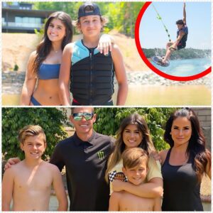Nascar star Hailie Deegan’s younger brother reveals second injury report after thrilling rides at the lake, now everyone is very worried and warns of lessons for possible causes of injuries