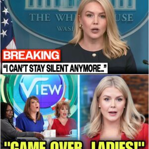 (VIDEO) Karoline Leavitt FINALLY EXPOSES The Hosts From The View On Live TV D