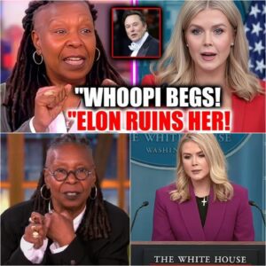 THIS JUST HAPPENED: Karoline Leavitt ROASTS Whoopi Goldberg and The View LIVE—Her Savage Takedown Leaves Viewers Speechless! In a Shocking TV Moment, Leavitt’s Hilarious Yet Brutal Comment Sparked a Massive Reaction, Sending the Internet Into a Frenzy! What Did She Say That Had Fans Applauding and Critics Riled Up? Get the Full Scoop on This Explosive On-Air Moment!