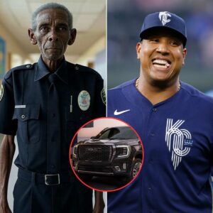 Salvador Pérez Returns to His Old School to Surprise His High School Janitor with an SUV, What Happens Next Will Make You Cry...