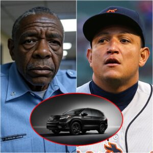 BREAKING: Detroit Tigers legendary captain Miguel Cabrera returns to his old school to surprise his high school janitor with an SUV, what happens next will make you cry..!