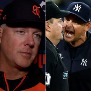 Detroit Tigers head coach AJ Hinch shocked fans by suggesting that the Tigers' recent loss to the Texas Rangers was pre-arranged and that there was a secret deal between the umpire and Bret Boone... Immediately, MLB took ACTION...