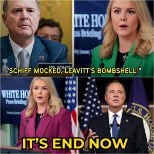 Adam Schiff tried to mock Karoline Leavitt, but she fired back with a response that was SMART BUT ENOUGH TO leave him speechless...