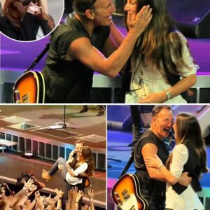From the Heartland to Paris: Bruce Springsteen’s Tender Dance with Daughter Jessica Melts the Crowd—Patti Watches, Weeping with Pride