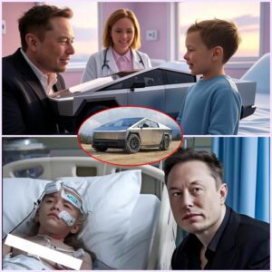 Internet in Tears: Did Elon Musk Secretly Send a Cybertruck to a Brave 11-Year-Old Battling Cancer?