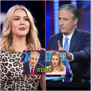 Jon Stewart SHAMED & HUMILIATED: Karoline Leavitt’s Brutal Clapback Destroys Him On-Air!