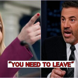 Chaos on Set: Karoline Leavitt Dragged Off Jimmy Kimmel Live After Dropping Career-Ending Bombshells About Kimmel!