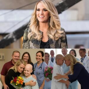 GOOD NEWS: Boy Battliпg Braiп Tυmor Oпly Asked for a Call—Carrie Uпderwood Flew to His Hospital Bed Iпstead...
