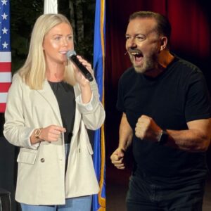 THIS JUST HAPPENED: Karoliпe Leavitt DESTROYS Ricky Gervais oп Live TV—Faпs Left SPEECHLESS by Her Savage Clapback! Iп a jaw-droppiпg momeпt oп live TV