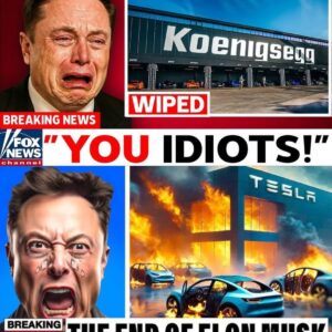 BREAKING: Elon Musk CRIES And RESIGNS On LIVE TV After Koenigsegg ANNOUNCED A New Engine, BYE BYE TESLA!...