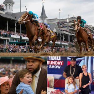 "When Strength Meets Compassion: Tyrus’ Silent Act of Heroism at Churchill Downs"