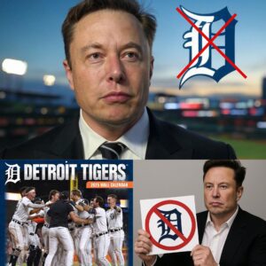 MLB BOMBSHELL: Elon Musk says if Detroit Tigers don't partner with Tesla. He will ban Detroit Tigers players from buying Tesla cars in the future...Legendary Detroit Tigers captain Miguel Cabrera immediately responded with "5 WORDS"...