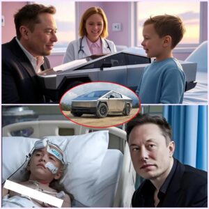 BREAKING: Internet in Tears: Did Elon Musk Secretly Send a Cybertruck to a Brave 11-Year-Old Battling Cancer?