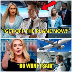 Karoline Leavitt Into Power to Demand Mid-Flight Change—The Liberal Pilot’s Refusal Shocks Everyone!