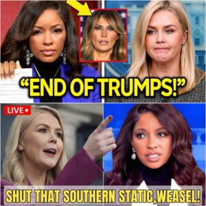 Karoline Leavitt Stunned Speechless as Jasmine Crockett Unveils Shocking Revelations About Donald Trump and Melania on Live Television...