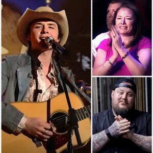 🎸🎸The sweet moment happened before he took the stage to sing Brooks & Dunn’s “Believe” to her on Mother.. 💔 She loved hearing him sing this song—so tonight, he sang it just for her.